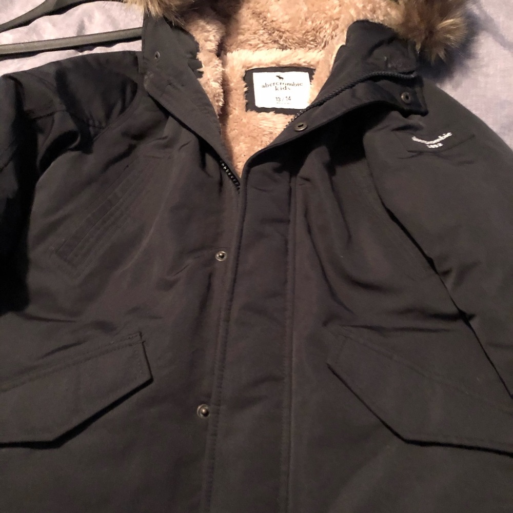 Abercrombie ultimate parka size 13/14 boys